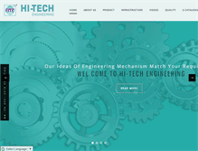 Tablet Screenshot of hitechengineeringindia.com